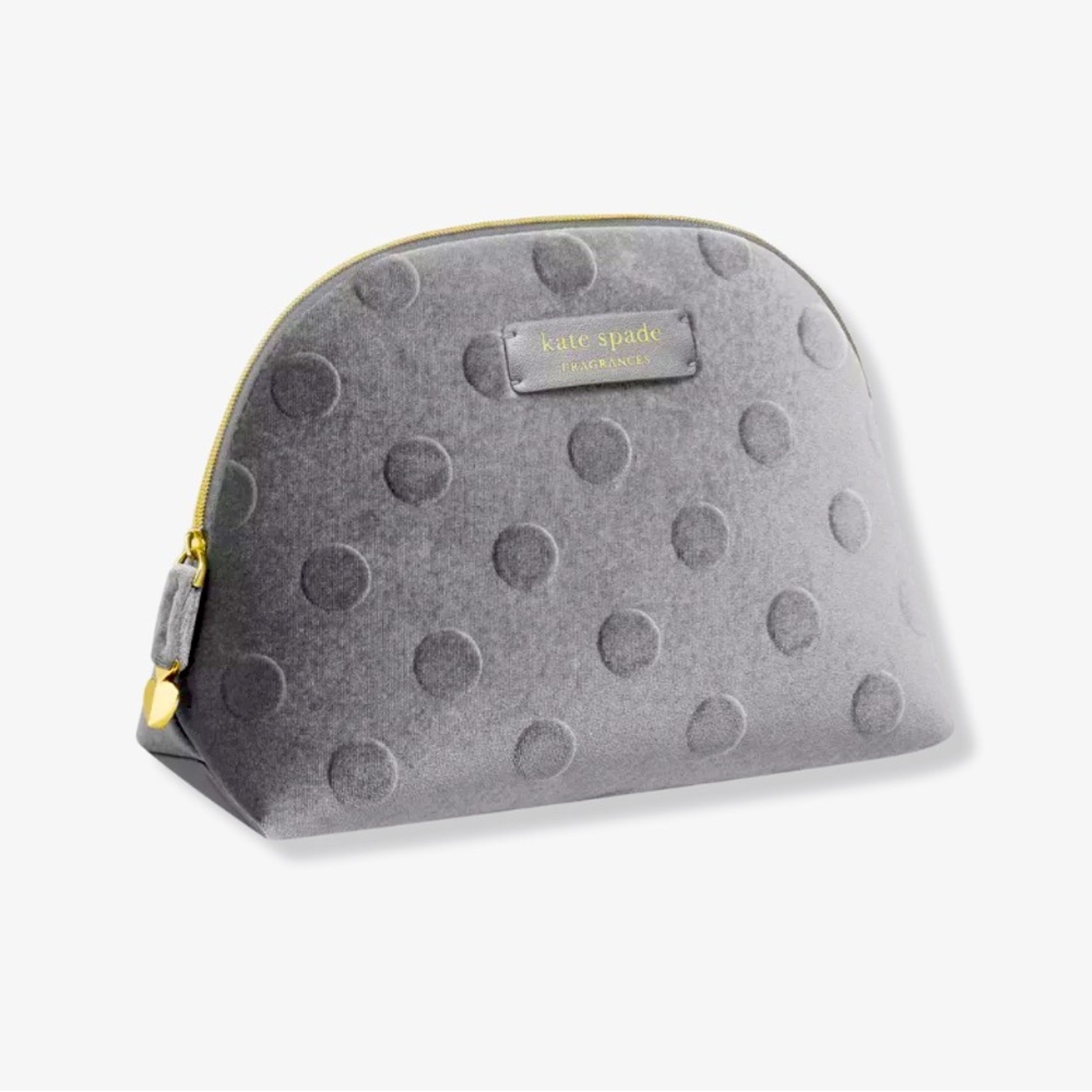 KATE SPADE FRAGRANCE TOILETRY COSMETIC POUCH BAG NWT